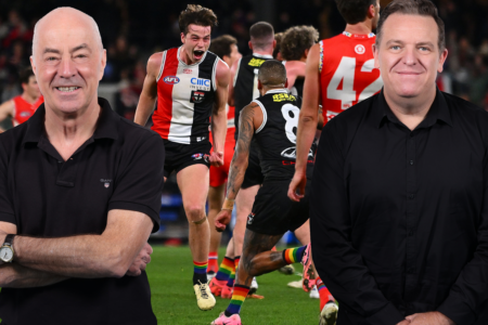 ‘A heavenly miracle!’: Tim Lane and Matt Granland call of the last five minutes of St Kilda’s upset victory