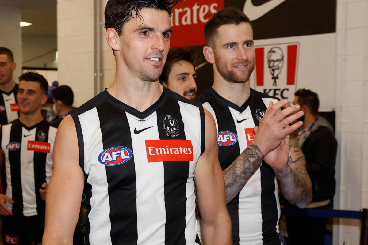 Article image for ‘He’s evolved’: Howe lauds Scott Pendlebury’s growth both on and off the field