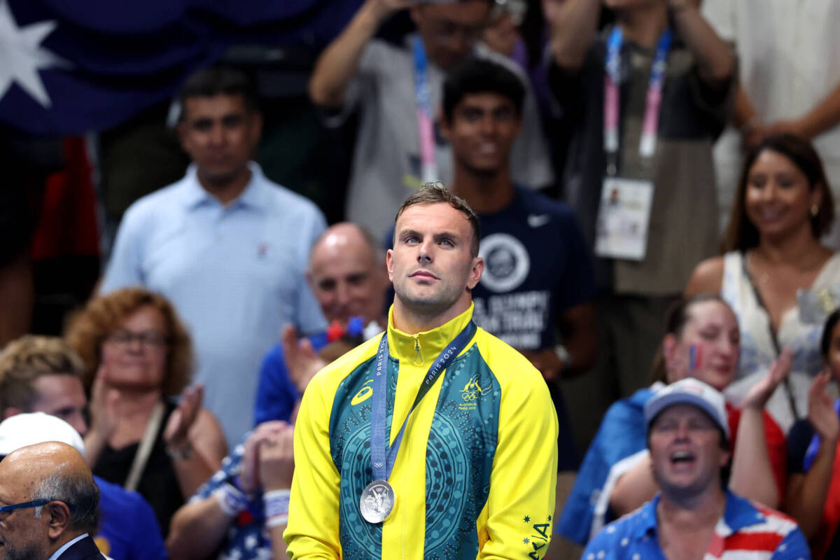 Article image for ‘It wasn’t oh dear’: Ian Thorpe reacts to Kyle Chalmers claiming silver in 100m freestyle