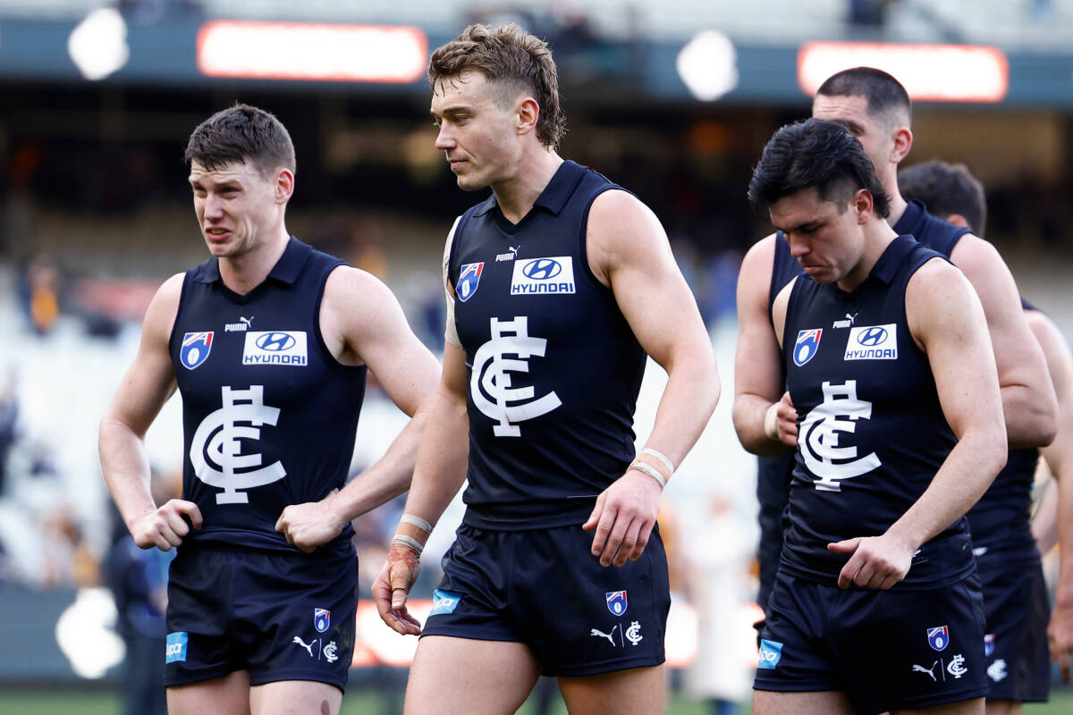 Article image for Matthew Lloyd thinks Carlton ‘haven’t looked the same’ without crucial injured player