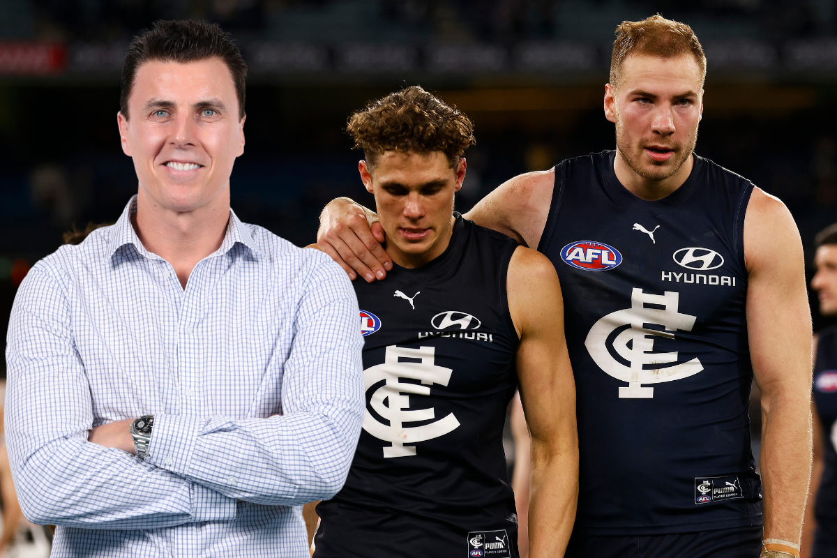 Article image for The changes Matthew Lloyd wants Carlton to make ahead of crunch Elimination FInal