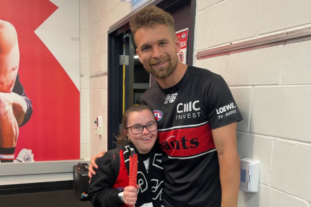 St Kilda gives fan VIP experience after traumatic event at previous game