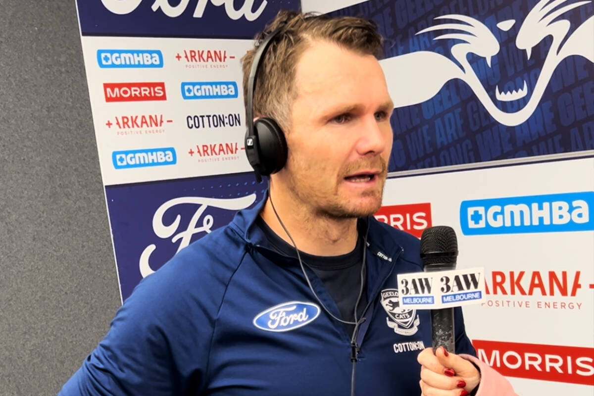 Article image for ‘It’s all ahead of us’: Dangerfield on the messaging post-game after loss