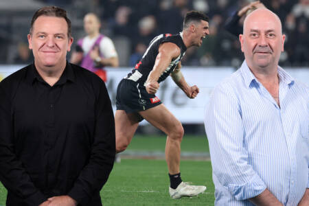 ‘COLLINGWOOD HANG ON!’ Bruce Eva & Matt Granland call the final moments of the heart-stopper at the MCG