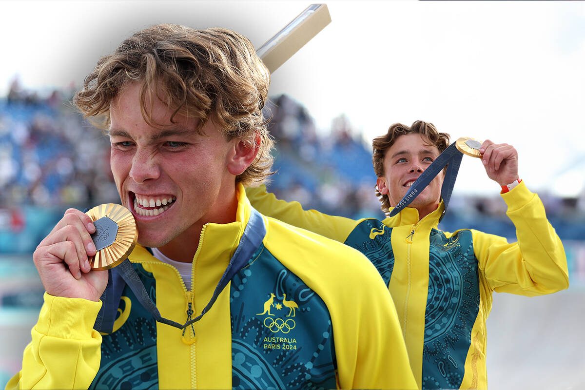 Article image for ‘Doesn’t get much better’: Australian skateboarder Keegan Palmer wins back-to-back gold medals in men’s park