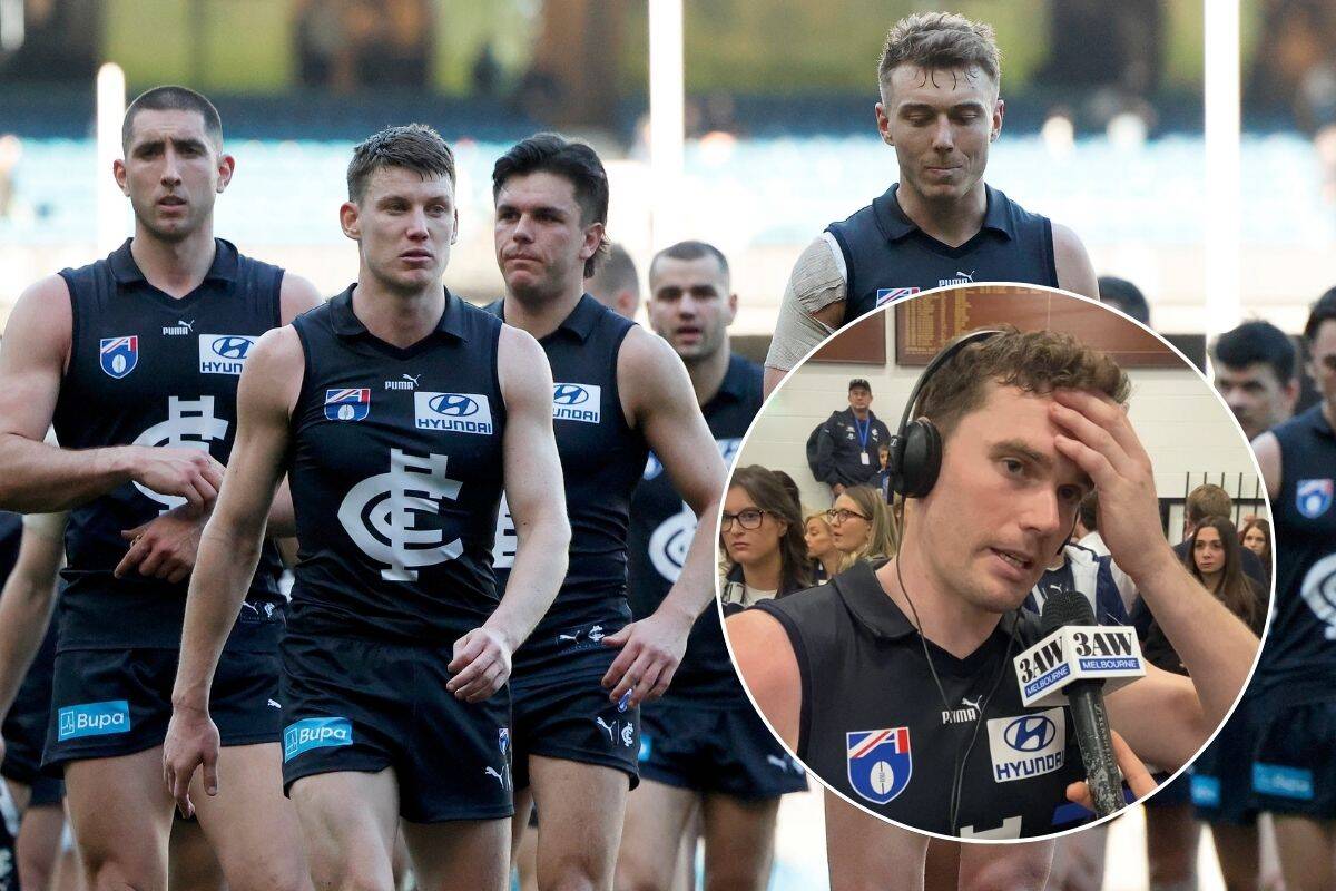 Article image for ‘That just wasn’t us’: A dejected Blake Acres speaks out after horror Hawks loss