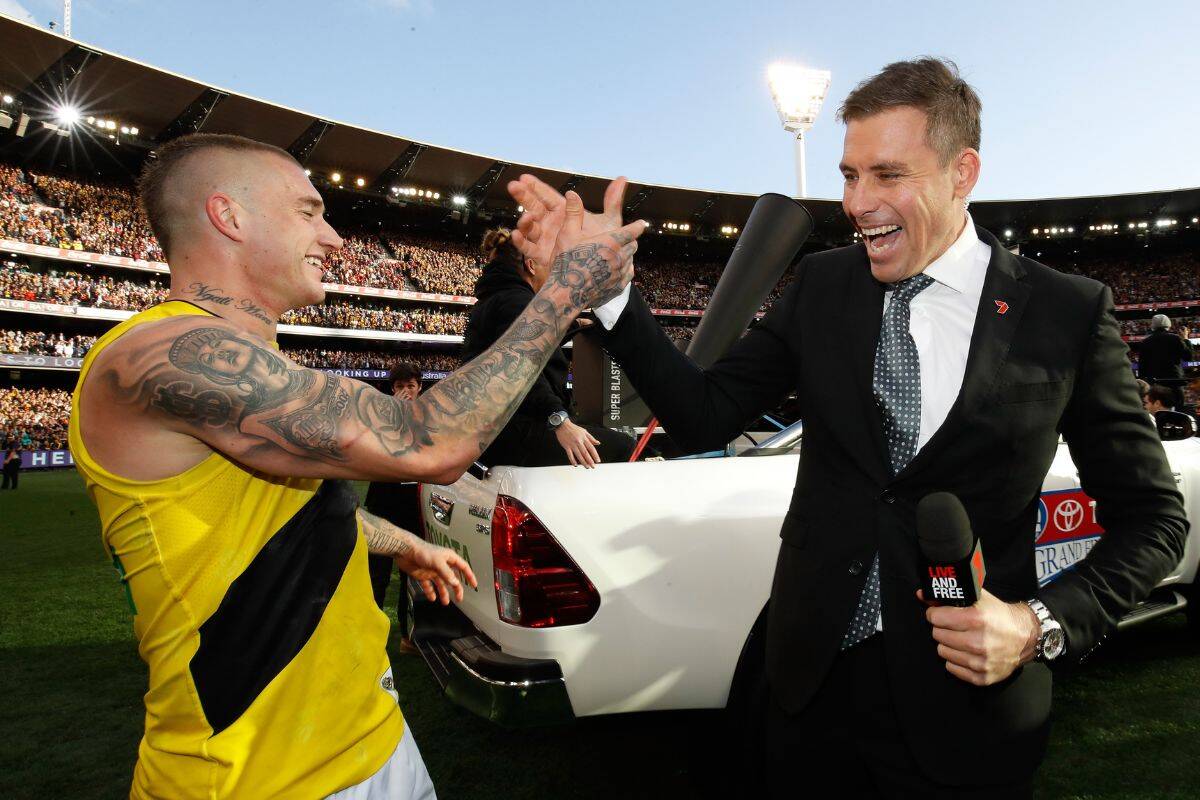 Article image for Matthew Richardson’s heartwarming tribute to Dustin Martin following his retirement