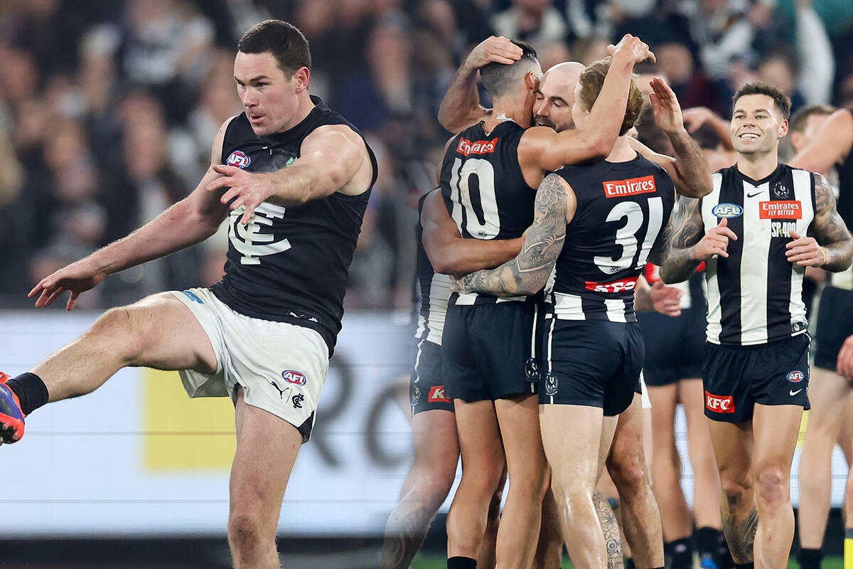 Article image for ‘I was very nervous’: Billy Frampton on his thoughts during Carlton’s kick after the siren