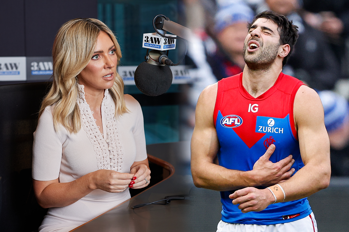 Article image for ‘He nearly died!’: Jacqui Felgate clashes with caller over treatment of Christian Petracca