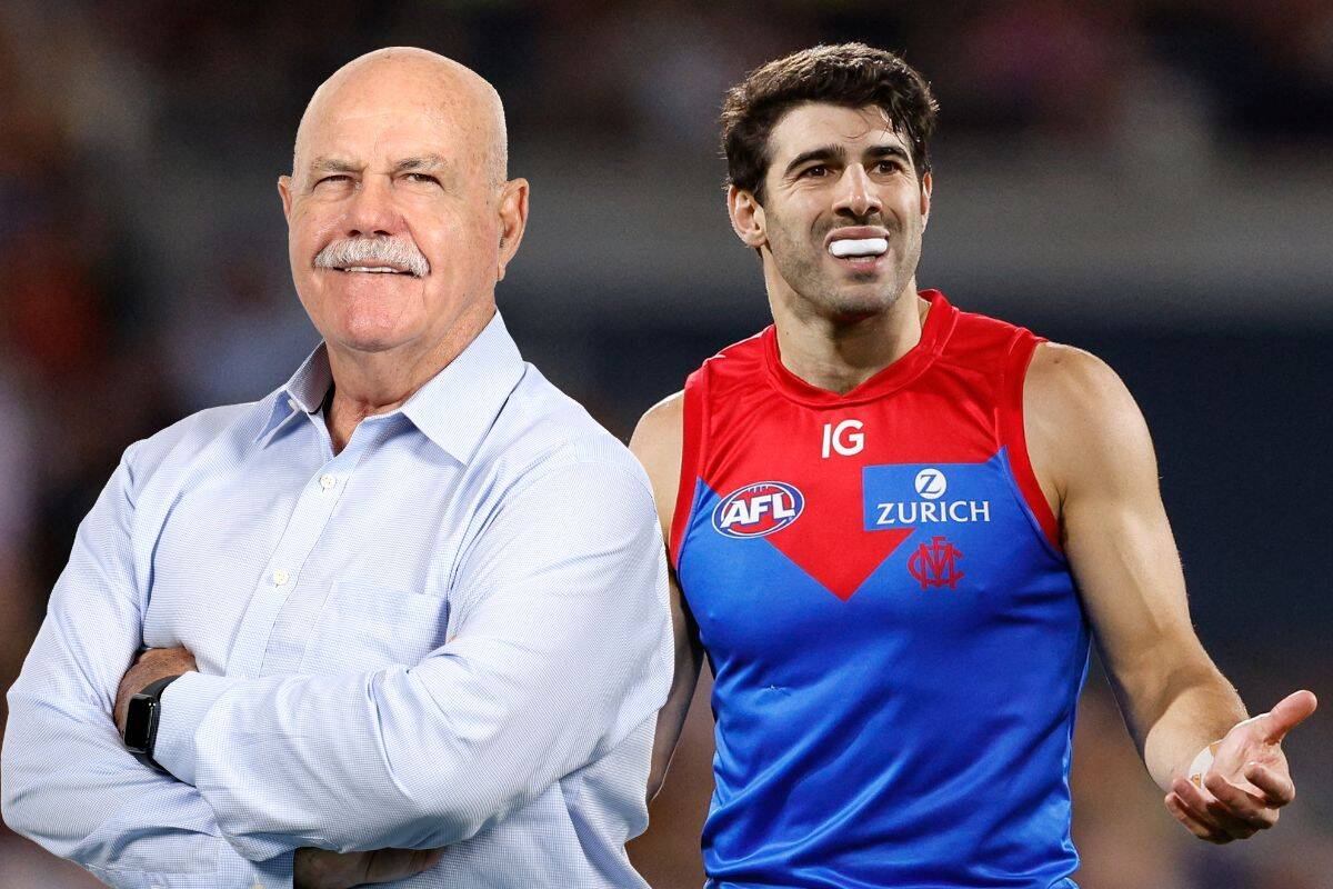 Article image for Leigh Matthews launches strong defence of Melbourne amid Christian Petracca trade speculation