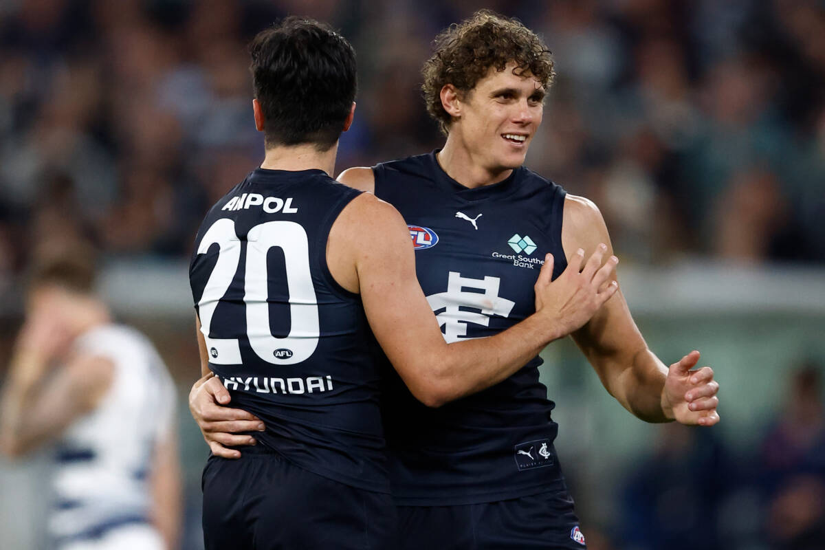 Article image for Carlton midfielder issues positive injury update on host of returning stars