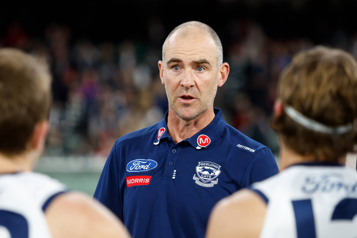 Article image for The latest update from Geelong after assistant coach collapses at training