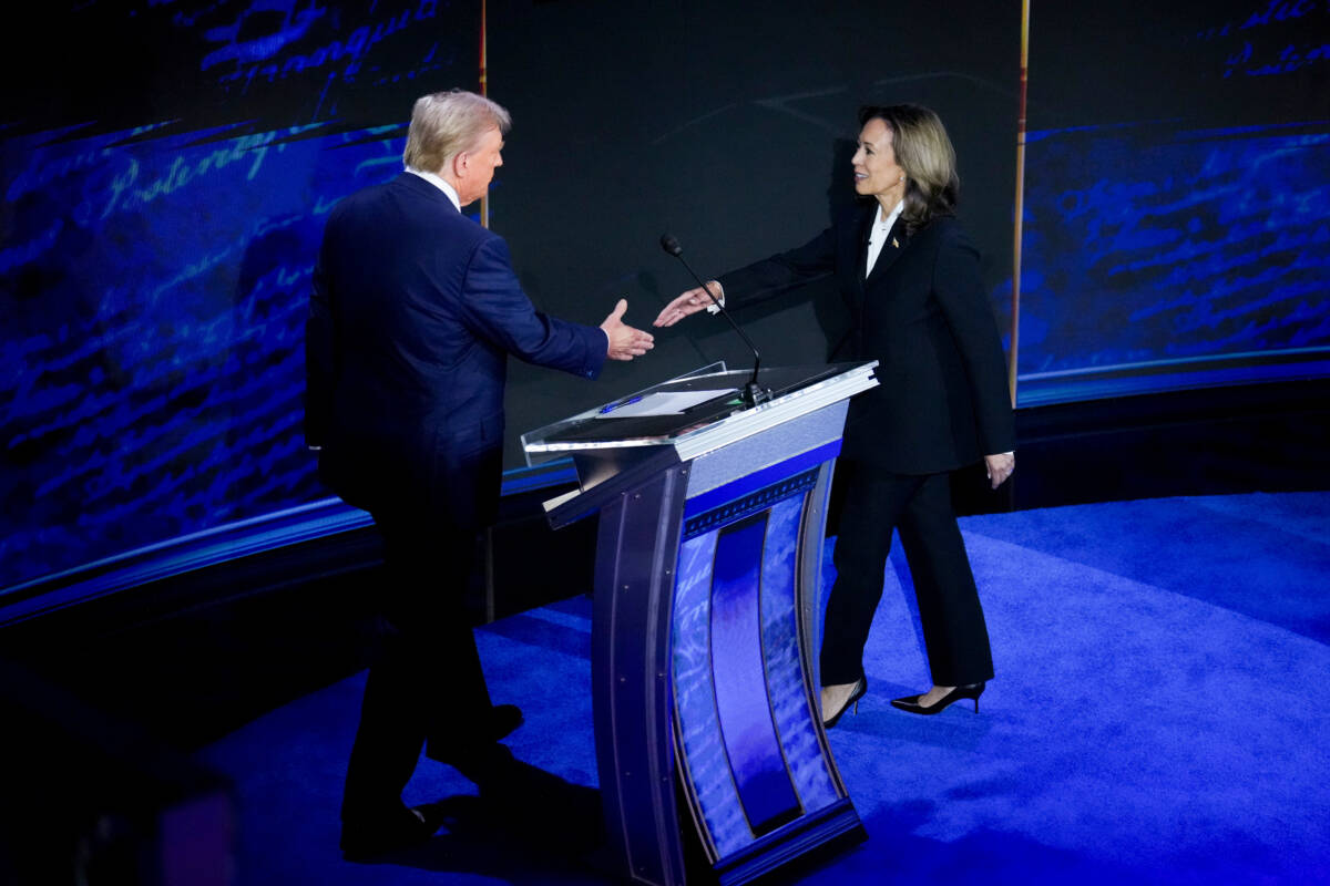 Article image for ‘Sliced like sashimi’: The key takeaway from historic Trump-Harris debate