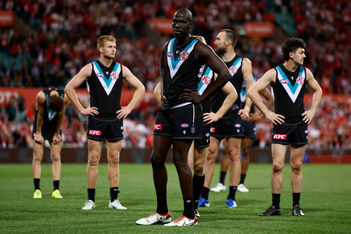 Article image for The ‘big decisions’ Port Adelaide may have to make after prelim loss