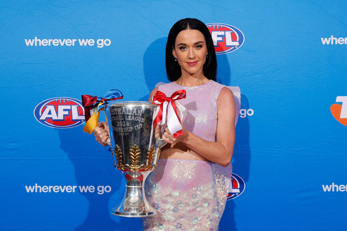 Article image for REVEALED: Katy Perry’s set list for AFL Grand Final leaked