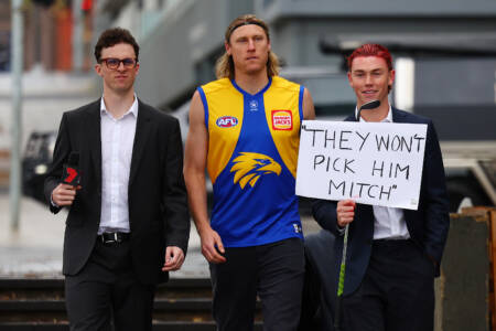 Sam McClure and Mitch Cleary respond to THAT Wacky Wednesday outfit