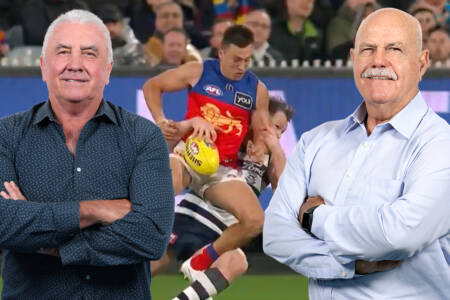 Leigh Matthews and Tony Shaw react to dangerous Dangerfield tackle