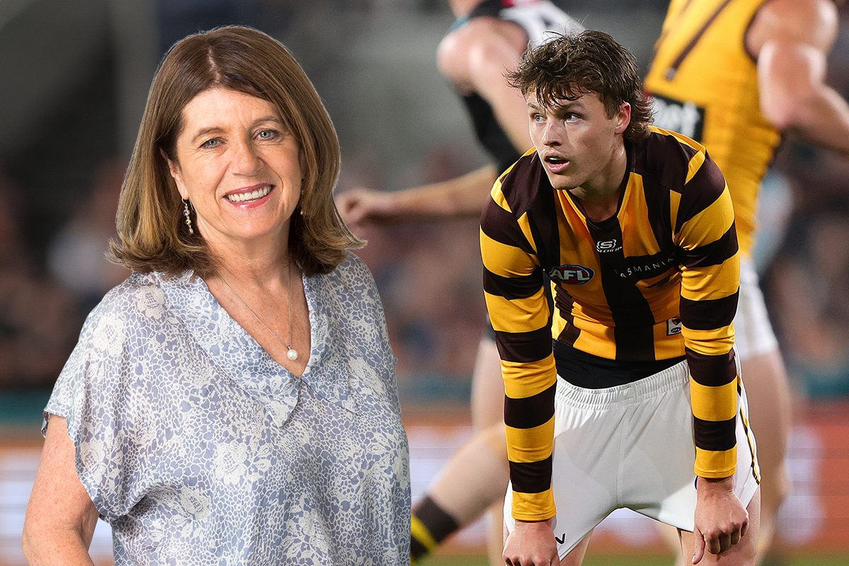 Article image for Caroline Wilson thinks Jack Ginnivan comment potentially cost Hawthorn 2024 premiership