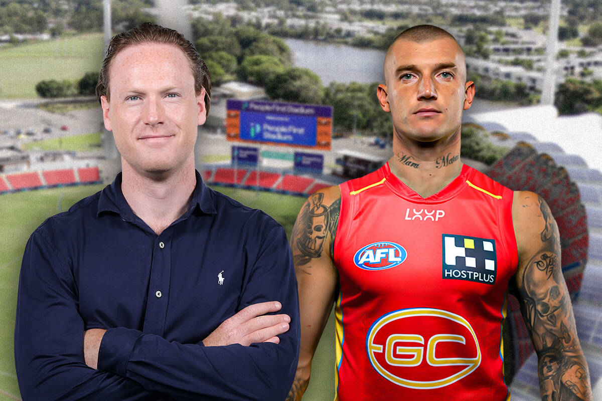 Article image for Sam McClure speaks on Dustin Martin’s link to the Gold Coast Suns