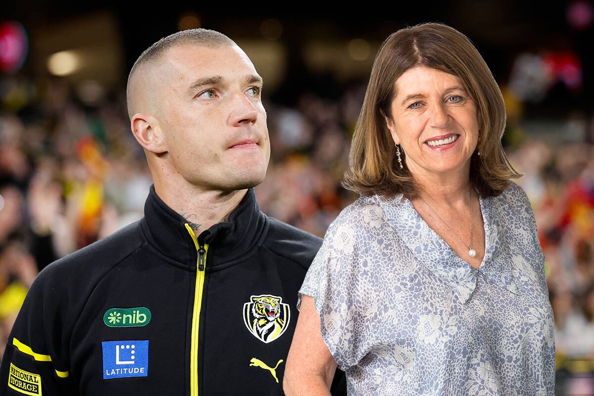 Article image for Caroline Wilson questions Dustin Martin’s potential move to Gold Coast