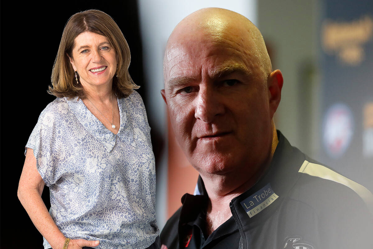 Article image for What Caroline Wilson finds ‘odd’ about Graham Wright situation at Collingwood