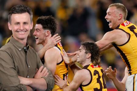 ‘An astonishing night!’: Anthony Hudson’s great call as the Hawks advance!