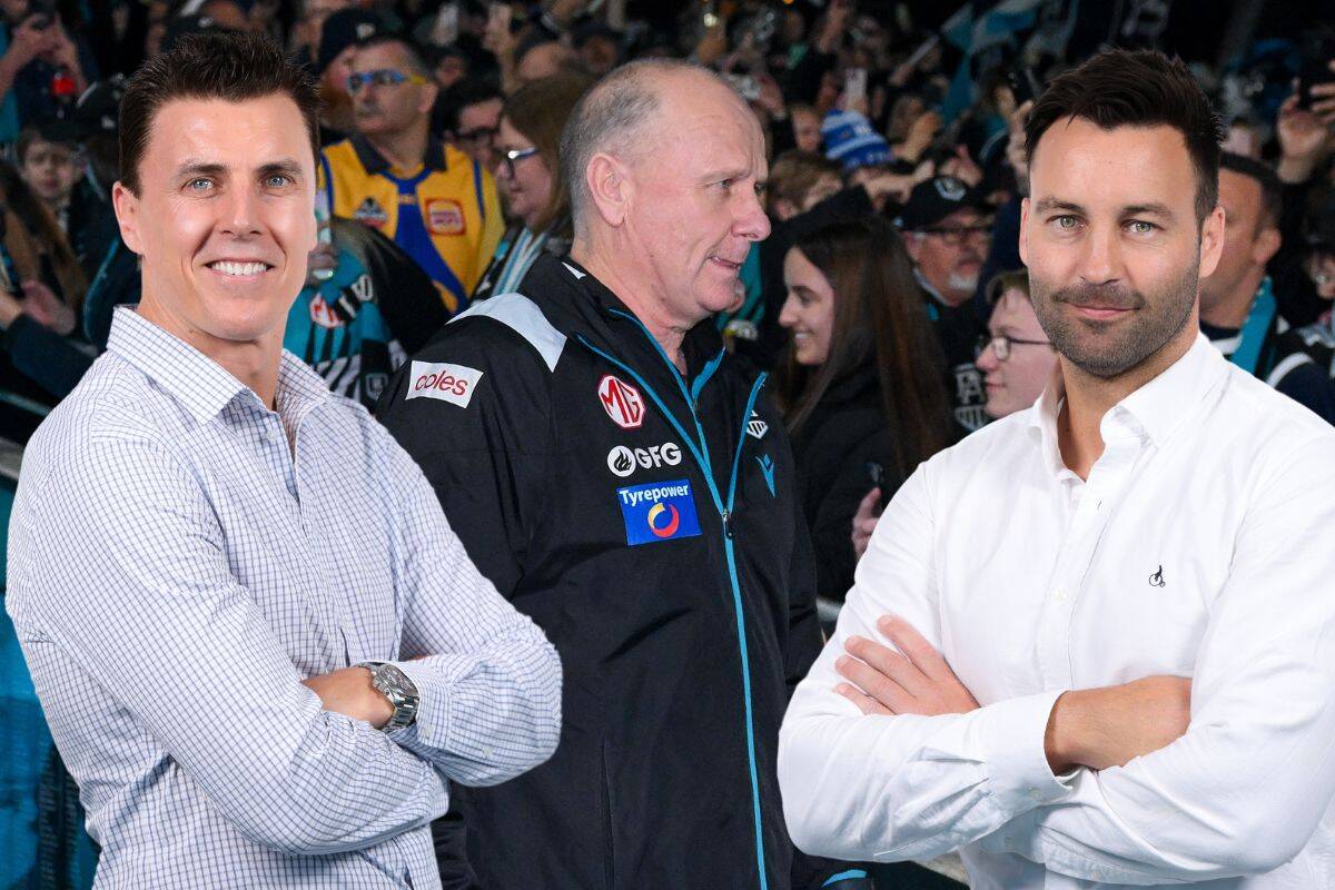 Article image for ‘Lost his way’: Matthew Lloyd and Jimmy Bartel react to Ken Hinkley’s post-siren antics