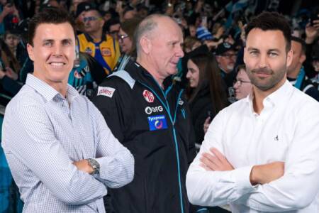 ‘Lost his way’: Matthew Lloyd and Jimmy Bartel react to Ken Hinkley’s post-siren antics