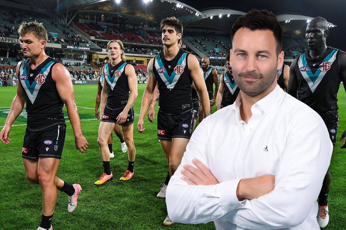 Article image for ‘So bad’: Jimmy Bartel’s blunt assessment of Port Adelaide after Cats thrashing