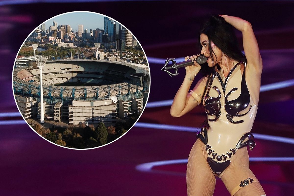 Article image for The artist set to join Katy Perry on stage during the AFL Grand Final pre-game entertainment