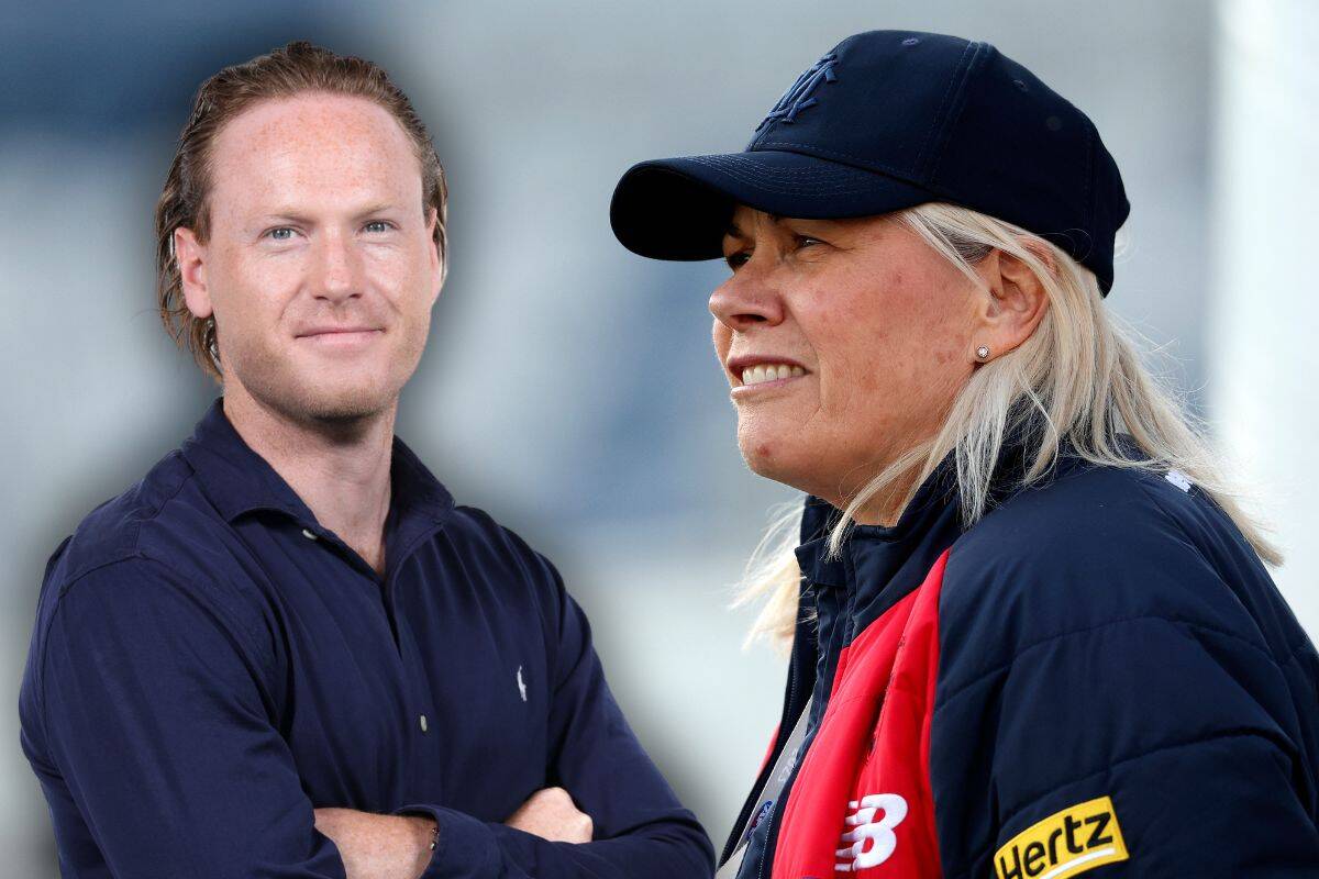 Article image for Sam McClure reacts to Melbourne president Kate Roffey stepping down