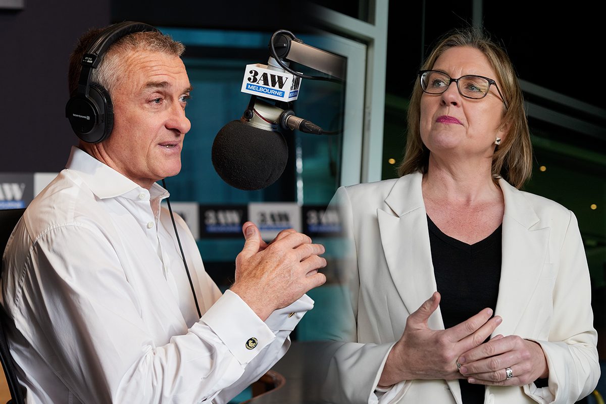 Article image for Tom Elliott questions Jacinta Allan on gas policy backflip and future of the Suburban Rail Loop