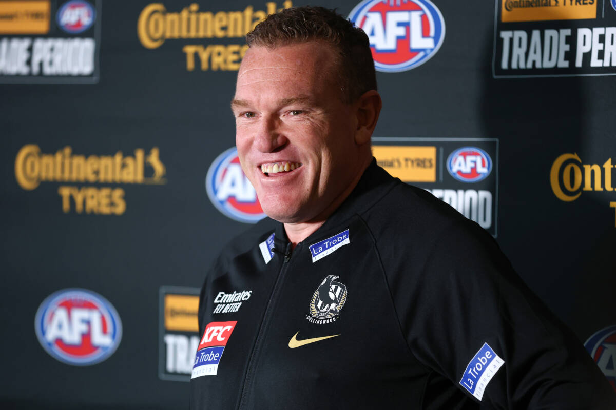 Article image for ‘Big risk’: Collingwood warned over current trade strategy