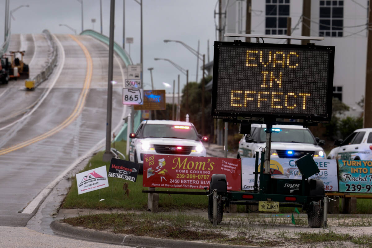 Article image for Australian living in US speaks hours before major hurricane hits Florida