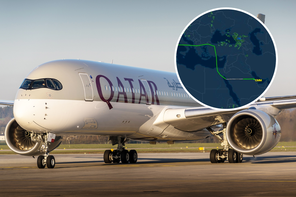 Article image for Australian onboard plane diverted due to Middle East crisis provides update