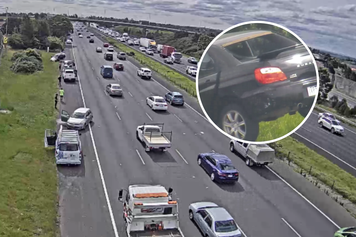 Article image for Seven cars involved in major Monash Freeway crash