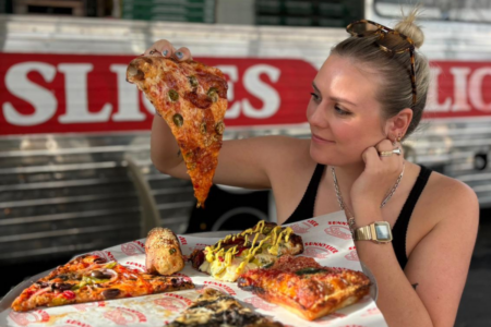 Emilia reviews a pizza restaurant bringing a slice of New York to bayside