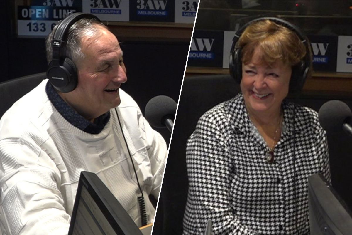 Article image for ‘Absolute delight’: Ross and Russ welcome Bob and Barbara Tarlau into the 3AW studio!