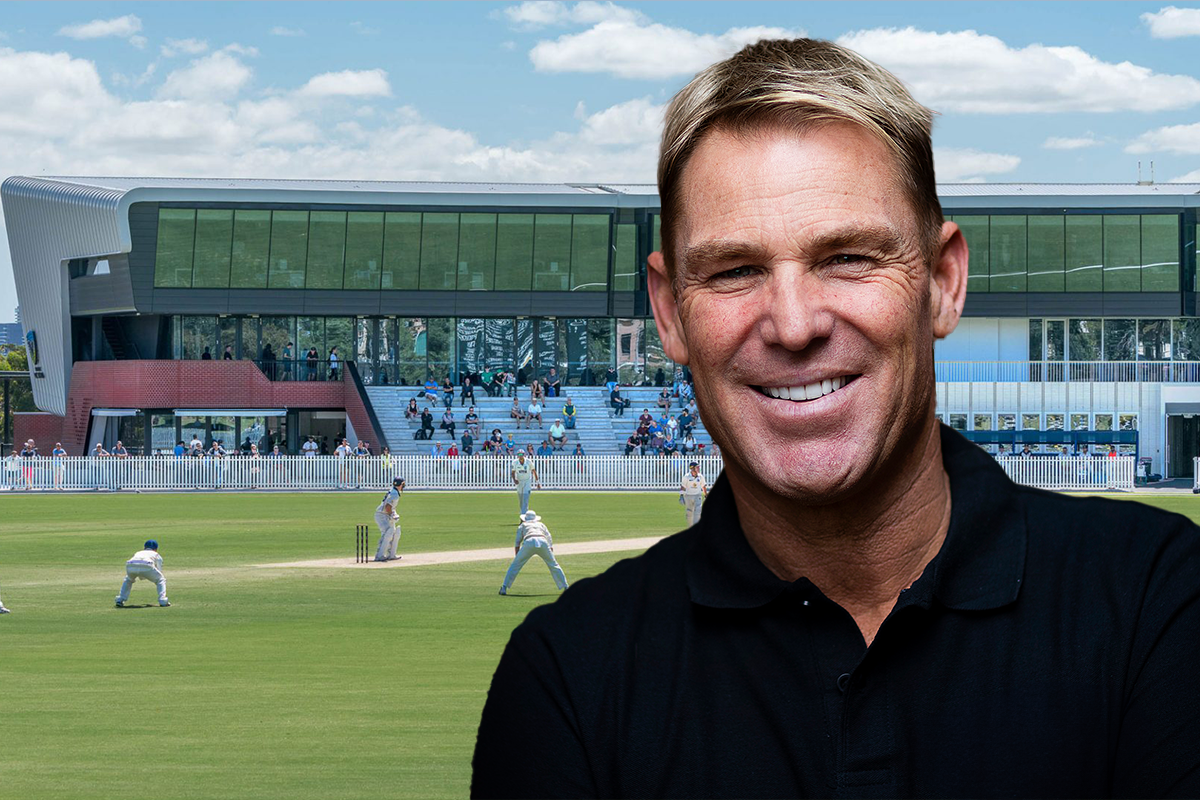 Article image for Shane Warne pavillion set to be unveiled at Junction Oval