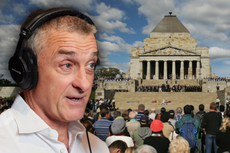 ‘It’s wrong’: Tom Elliott left angered at October 7 protest starting at the Shrine of Remembrance