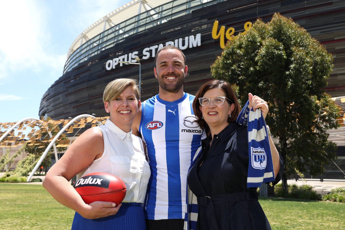 Article image for ‘I don’t agree with you’: North Melbourne CEO grilled over decision to sell home games