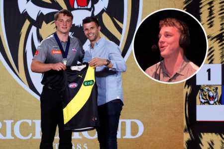 Sam Lalor taking ‘great confidence’ from being named top draft pick