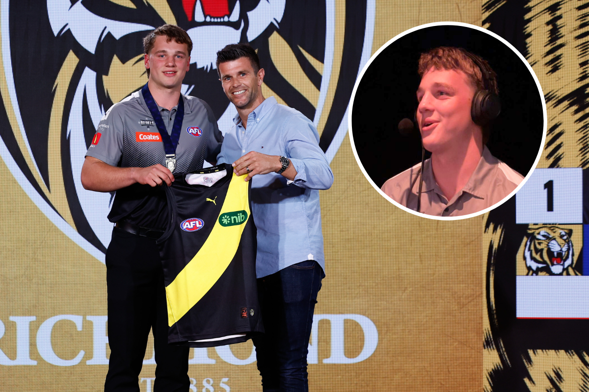 Article image for Sam Lalor taking ‘great confidence’ from being named top draft pick