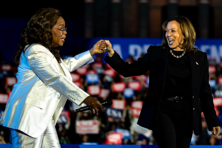 Pete Ford shuts down rumours of Oprah being paid to endorse Kamala Harris