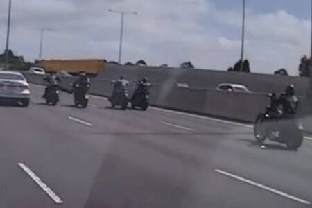 ‘Disturbing’: Motorbike rider attacked by five Mongols bikies on the Monash Freeway