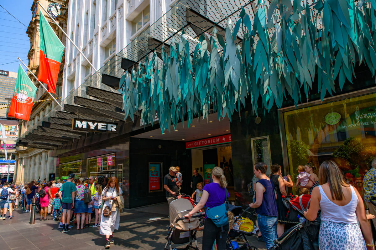 Article image for Myer Christmas window unveiling cancelled after threat from ‘morally bankrupt individuals’