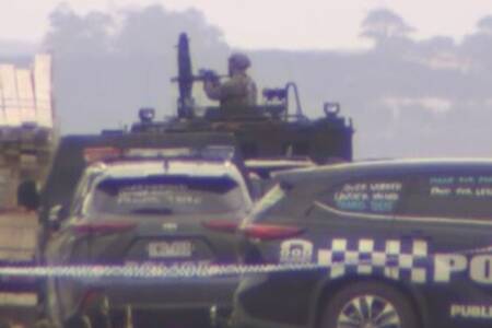 Shots fired at police as cops swarm property west of Melbourne