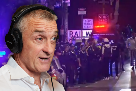 Tom Elliott left perplexed by footage of police looking like bystanders amid rapper shooting