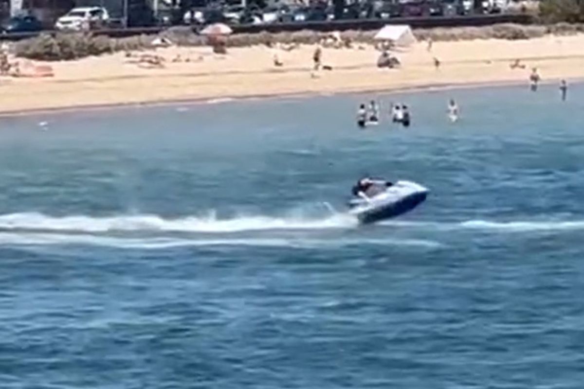 Article image for ‘Really disturbing’ jet ski behaviour slammed as more concerning footage emerges