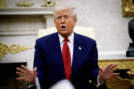 ‘Making it up as he goes’: Former Republican congressman slams Trump over tariffs